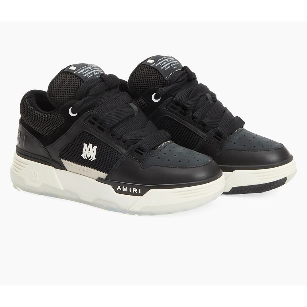 Amiri Ma 1 Sneakers White, Black. Retail $850 Us Sz 10 Authentic